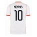 Nederländerna Memphis Depay #10 Borta matchtröja VM 2026 Kortärmad Billigt